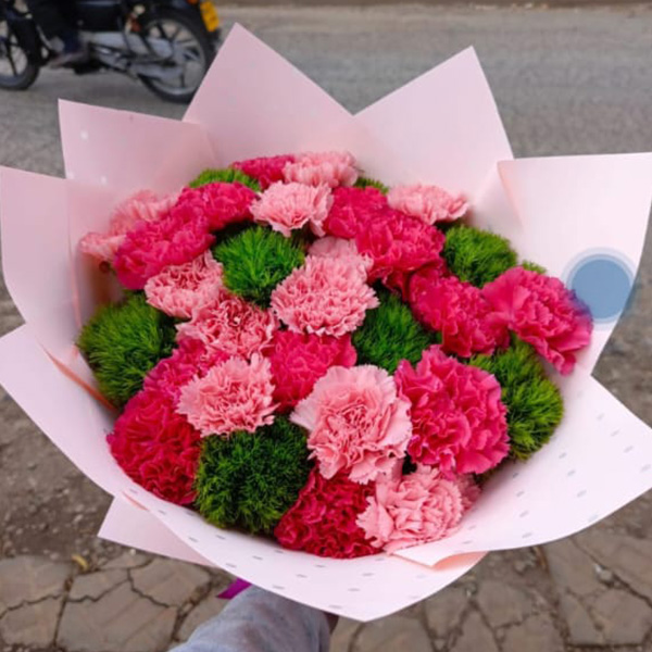 Blush Carnationions Bouquet